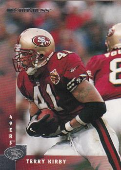 Terry Kirby San Francisco 49ers 1997 Donruss NFL #143